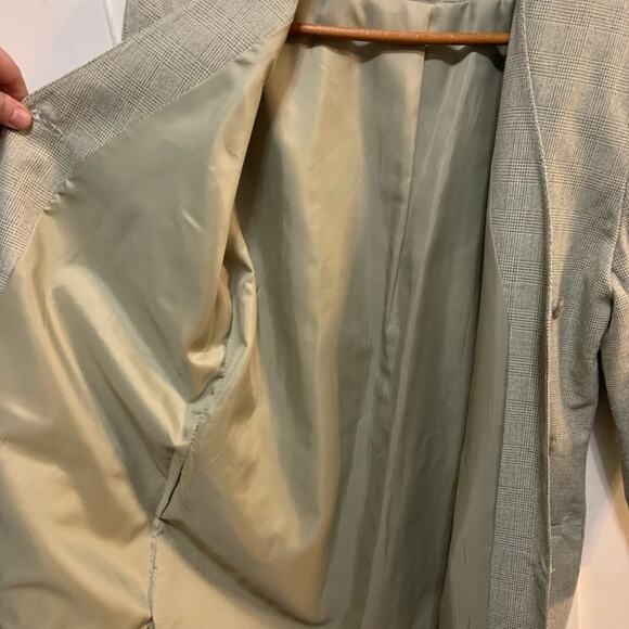 Glen plaid San Francisco’s co collection blazer w pockets size 5/6 in EUC - Picture 8 of 8